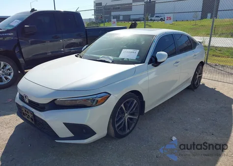 2023 Honda Civic Touring из США, поврежденный, VIN 2HGFE1F97PH318258